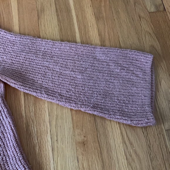 Lauren Conrad pink sequin/acrylic sweater - L - Picture 3 of 7